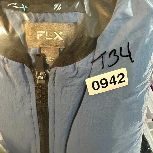 NWT’S. FLX Mens Large Lightweight Bomber City Jacket. - Picture 11 of 11